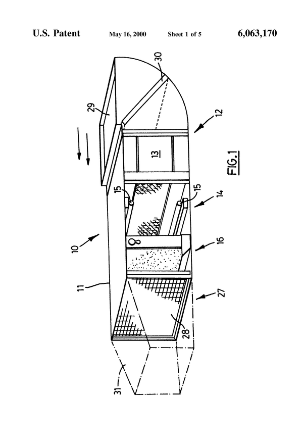 의 'Air filtration system' 특허 [사진제공 : Google patents]