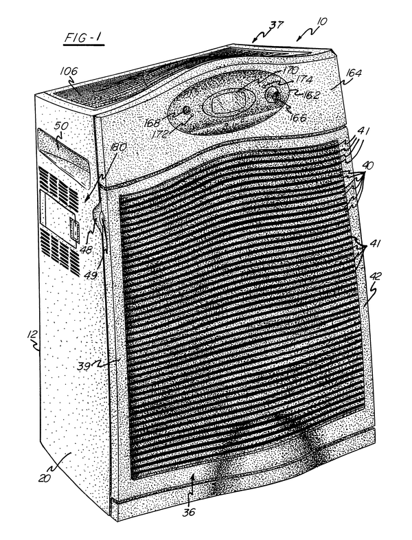 Marron Hak의 'Air Purifier' 특허 [사진제공 : Google patents]