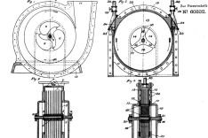 Wireless electricity for all?"Power machine" (AT60332), later called the Tesla turbine [Photo Provided = German Patent and Trade Mark Office (DPMA)]