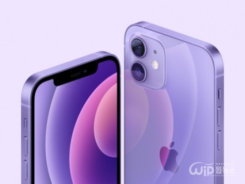 iPhone12 purple [Photo provided = Apple]